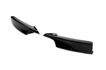 BMW 3-serie F30/F31 2012–2019 Frontspoilerlæbe Flap (sort) foto 2