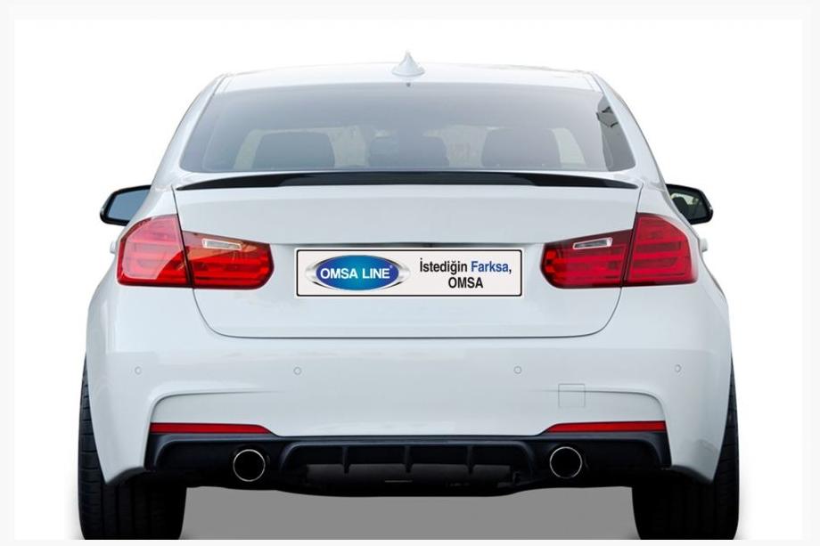 BMW 3-serie F30/F31 2012–2019 M-Perf hækspoiler (OmsaLine, klar til lakering) Image