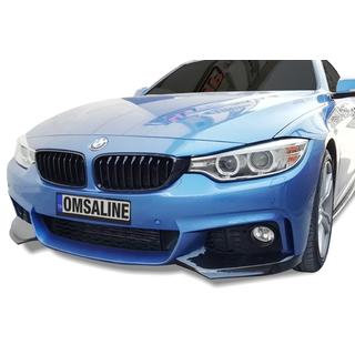 Frontkofangerlæbe Flap (til M-Sport, sort) BMW 4-serie F32/F33/F36 2012–2020 foto 1