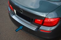 BMW 5-serie F10/F11 2010–2016 OmsaLine bagkofangerbeskytter (SD, rustfrit stål) foto 1