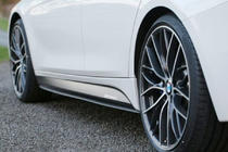 BMW 5-serie F10/F11 2010–2016 OmsaLine sideskørter (sort) foto 1