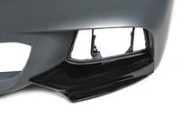 BMW 5-serie F10/F11 2010–2016 Frontspoilerlæbe DPT Flap (til M-Performance, sort højglans) foto 16