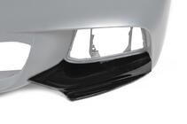 BMW 5-serie F10/F11 2010–2016 Frontspoilerlæbe DPT Flap (til M-Performance, sort højglans) foto 8