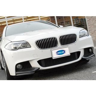 Frontspoilerlæbe DPT Flap (til M-Performance, sort højglans) BMW 5-serie F10/F11 2010–2016 foto 2