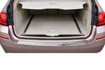 BMW 5-serie F10/F11 2010–2016 Kromliste til bagkofanger OmsaLine (SW, rustfrit stål) foto 1