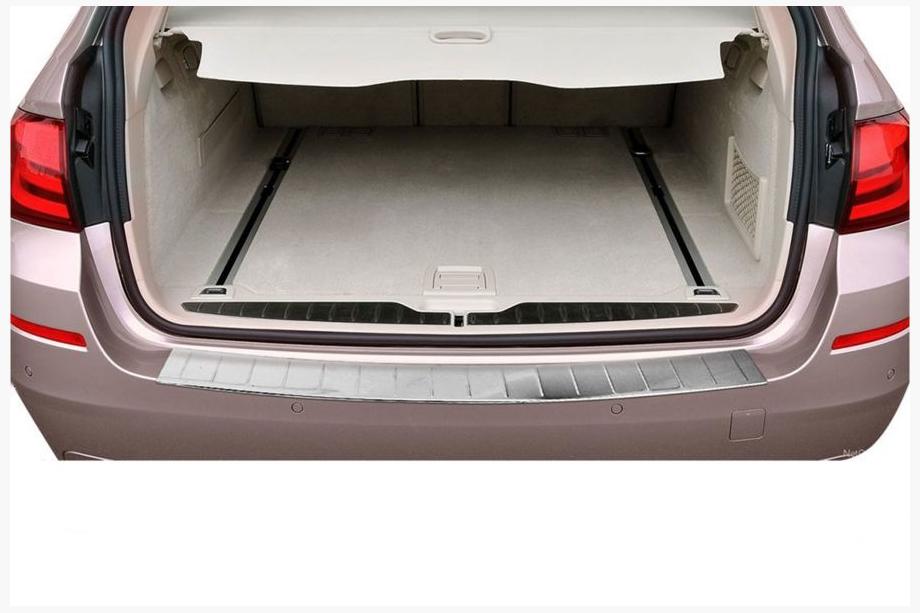 BMW 5-serie F10/F11 2010–2016 Kromliste til bagkofanger OmsaLine (SW, rustfrit stål) Image