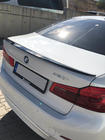 BMW 5-serie G30/G31 2017–2023 Spoiler Meliset Bat (klar til lakering) foto 9