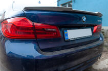 BMW 5-serie G30/G31 2017–2023 Spoiler Meliset Bat (klar til lakering) foto 4