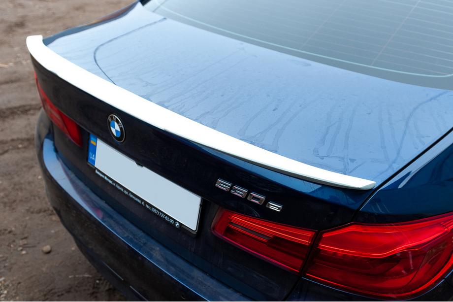 BMW 5-serie G30/G31 2017–2023 Spoiler Meliset Bat (klar til lakering) Image
