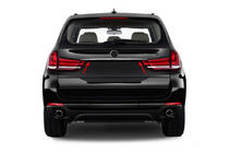 BMW X5 F15 2013–2018 Rustfri stålliste over nummerplade foto 1