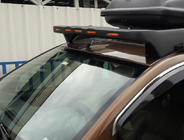 Dacia Duster 2008–2018 Forrudevisir V1 (LED, mat sort) foto 1