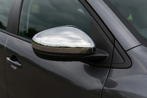 Dacia Sandero 2021– Spejlkapper i rustfrit stål (2 stk.) foto 1