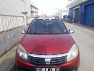 Renault Sandero 2007–2013 Solskærm til forrude (LED, mat sort) foto 2