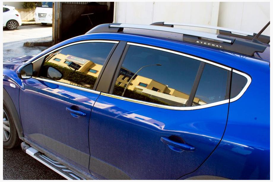 Dacia Sandero 2021– Komplet vinduesrammelister (14 stk., rustfrit stål) Image
