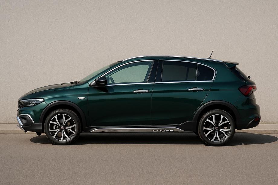 Fiat Tipo Cross 2021– Komplet vindueskantsæt (rustfrit stål) Image