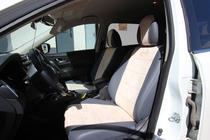 Nissan X-trail T32/Rogue 2014–2021 Sædeovertræk i øko-læder + stof + antara Antara A0013 (komplet kabinesæt) foto 11