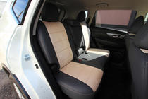 Nissan X-trail T32/Rogue 2014–2021 Sædeovertræk i øko-læder + stof + antara Antara A0013 (komplet kabinesæt) foto 4