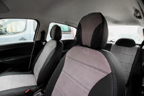 Citroen C-Elysee 2013–2022 Sædeovertræk i økolæder + stof + Antara Antara A0010 (komplet sæt) foto 9