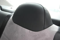 Citroen C-Elysee 2013–2022 Sædeovertræk i økolæder + stof + Antara Antara A0010 (komplet sæt) foto 11