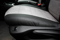 Citroen C-Elysee 2013–2022 Sædeovertræk i økolæder + stof + Antara Antara A0010 (komplet sæt) foto 16