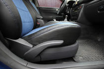 Volkswagen Passat B5 1997–2005 Sædeovertræk i økolæder + stof + alcantara Antara A006 (komplet kabinesæt) foto 11
