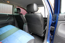 Volkswagen Passat B5 1997–2005 Sædeovertræk i økolæder + stof + alcantara Antara A006 (komplet kabinesæt) foto 13