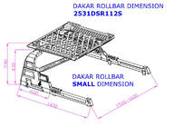 Mitsubishi L200 2015–2024 Rollbar med bagagekurv Dakar foto 4