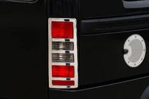 Opel Combo 2002–2012 Krom baglygtecovers (2 stk., plast) foto 1