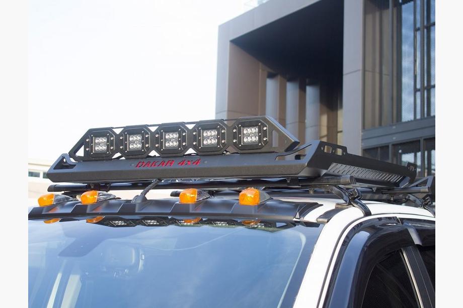 LED-monteringsbeslag til Dakar tagkurv Foto 1