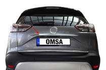 Opel Crossland X 2017–2024 Kromliste over nummerpladen (rustfrit stål) foto 4