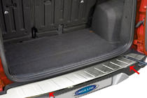Ford Ecosport 2013–2022 Bagkofangerbeskytter (2013-2017, rustfrit stål) foto 1