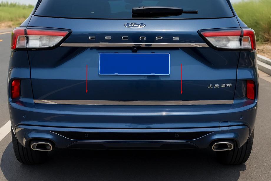 Ford Kuga/Escape 2019– Bagagerumskantliste (rustfrit stål) Image
