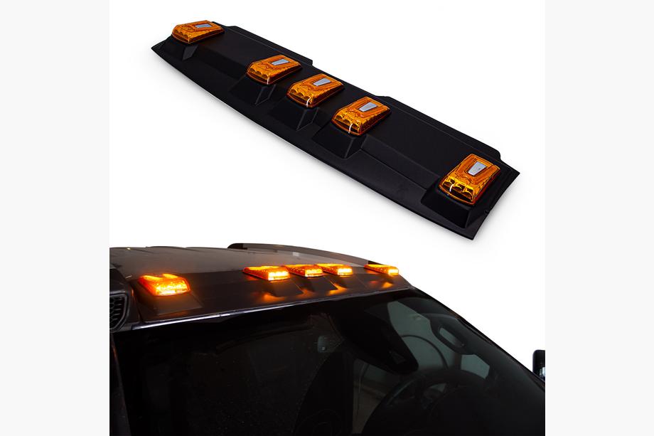 Ford Ranger 2011–2022 LED solskærm til forrude V2 Image