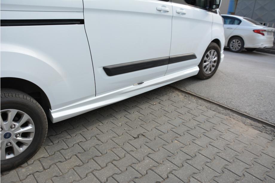 Ford Custom 2013–2022 Sideskirts (sæt á 2 stk., klar til lakering) Image