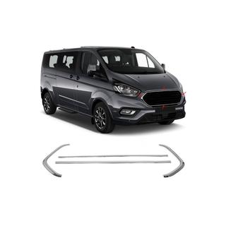 Kantliste til kølergrill 2018+ (4 stk., rustfrit stål) Ford Custom 2013–2022 foto 3