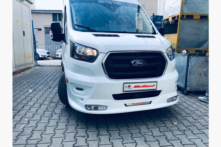 Ford Transit 2014– Frontspoiler til kofanger ERA (2019+, klar til lakering) Image
