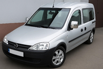 Opel Combo 2002–2012 Krom spejlkapper (2 stk., plast) foto 1