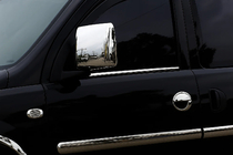 Opel Combo 2002–2012 Krom spejlkapper (2 stk., plast) foto 4