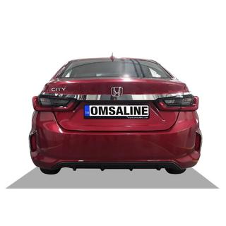 Krom liste over nummerplade SD (3 stk., rustfrit stål) Honda City 2021– foto 1