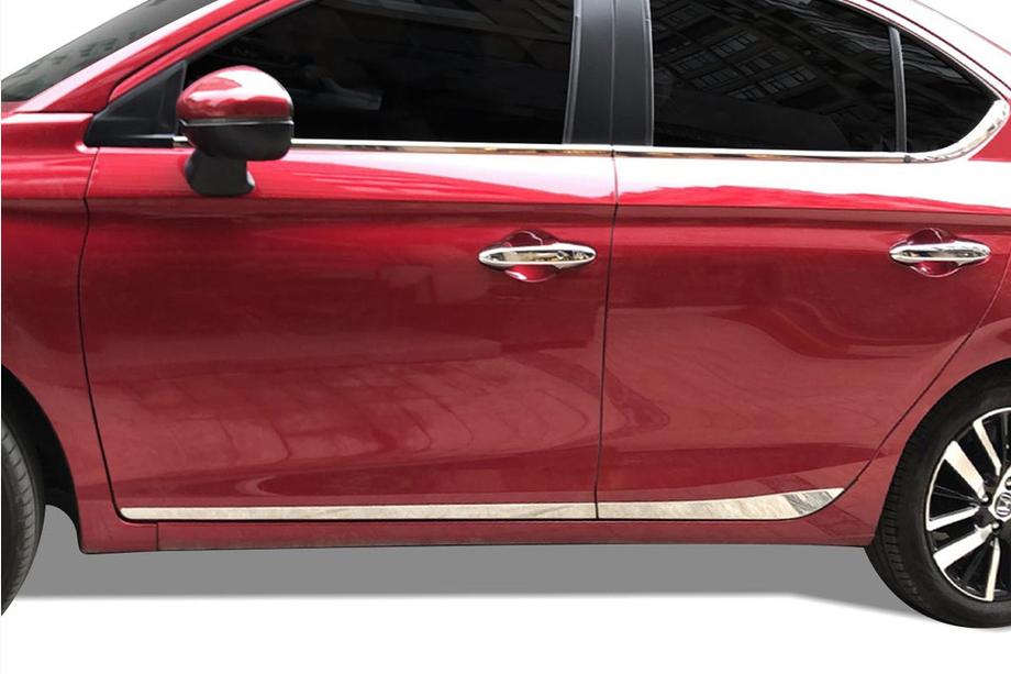 Honda City 2021– Dørlister SD (4 stk., rustfrit stål) Foto 1
