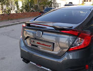 Honda Civic Sedan X 2016–2021 Spoiler Isikli (til lakering) foto 2