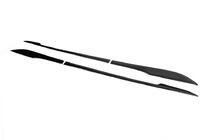 Honda Civic Sedan X 2016–2021 Dørlister (4 stk., sort) foto 3