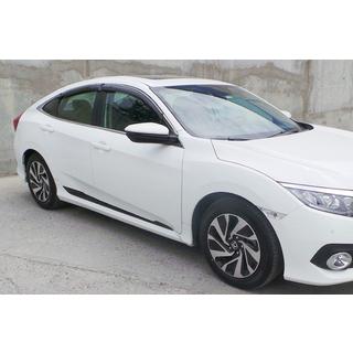 Dørlister (4 stk., sort) Honda Civic Sedan X 2016–2021 foto 1