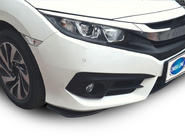 Honda Civic Sedan X 2016–2021 Flap-udvidelser til forreste kofanger (sæt med 2, sort) foto 1