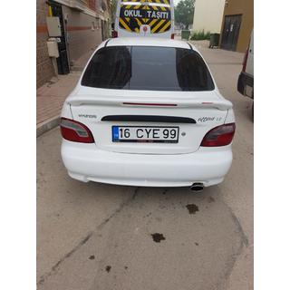 Meliset spoiler (til lakering) Hyundai Accent 1994–1999 foto 2