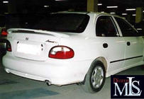 Hyundai Accent 1994–1999 Sideskørter Sport (til lakering) foto 1