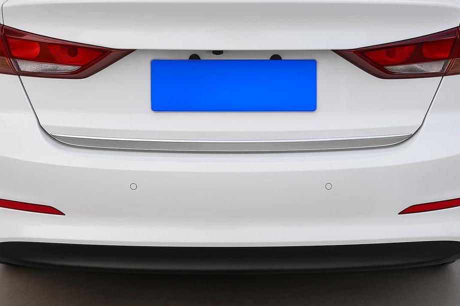 Hyundai Elantra (AD) 2015–2020 Bagagerumskantliste (rustfrit stål) Foto 1