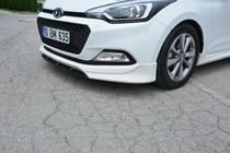 Hyundai I-20 2014–2020 Meliset frontlæbe til forstøder (klar til lakering) foto 1