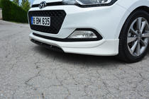 Hyundai I-20 2014–2020 Meliset frontlæbe til forstøder (klar til lakering) foto 2