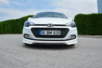 Hyundai I-20 2014–2020 Meliset frontlæbe til forstøder (klar til lakering) foto 3